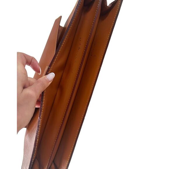 Louis Vuitton Serviette Conseiller Briefcase in Brown Epi Leather - Picture 12 of 12